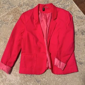 H&M pink blazer